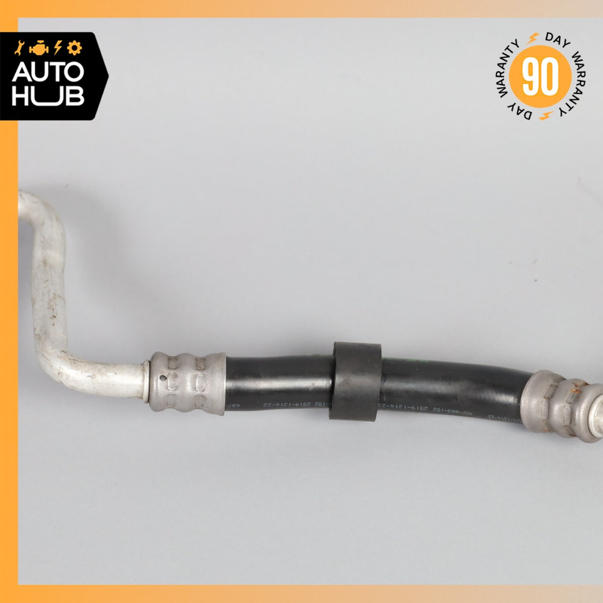 2011 BMW F10 550i N63 4.4L V8 RWD Transmission Oil Cooler Pipe Line OEM - photo 4