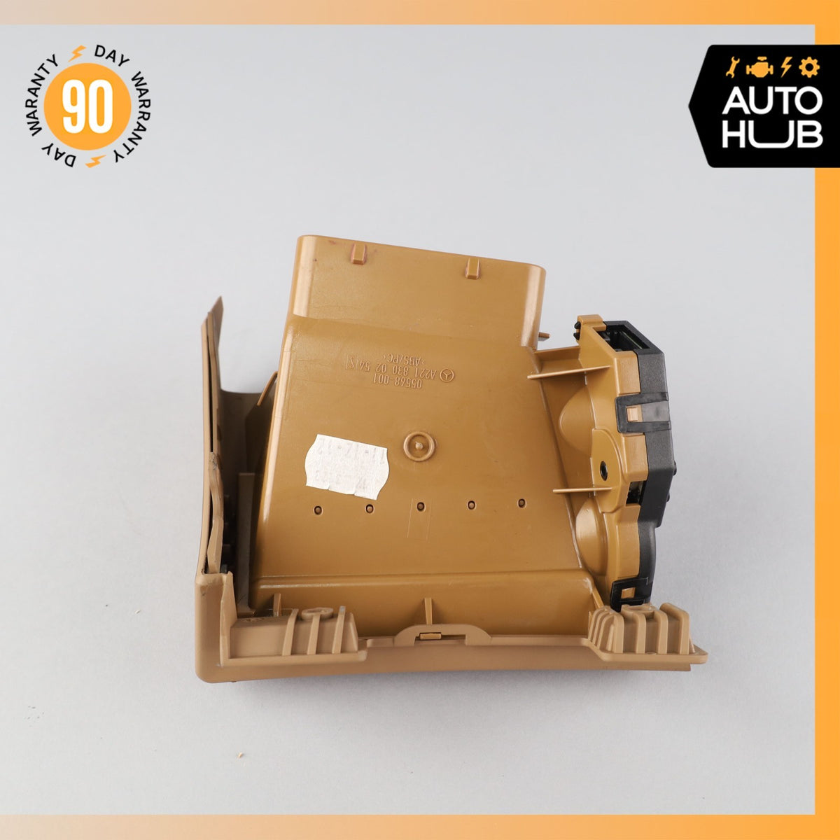 07-14 Mercedes W221 S550 CL550 Dashboard Dash AC A/C Air Vent Right Brown OEM - photo 6
