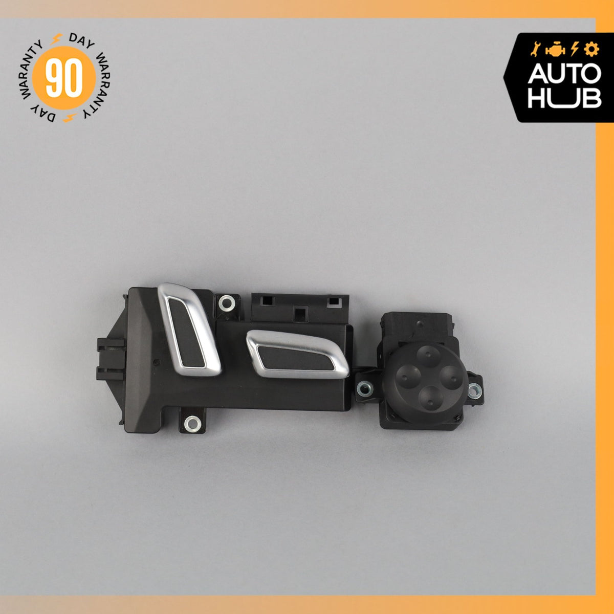 Audi S5 Front Right Power Seat Control Lumbar Switch Black OEM - photo 1