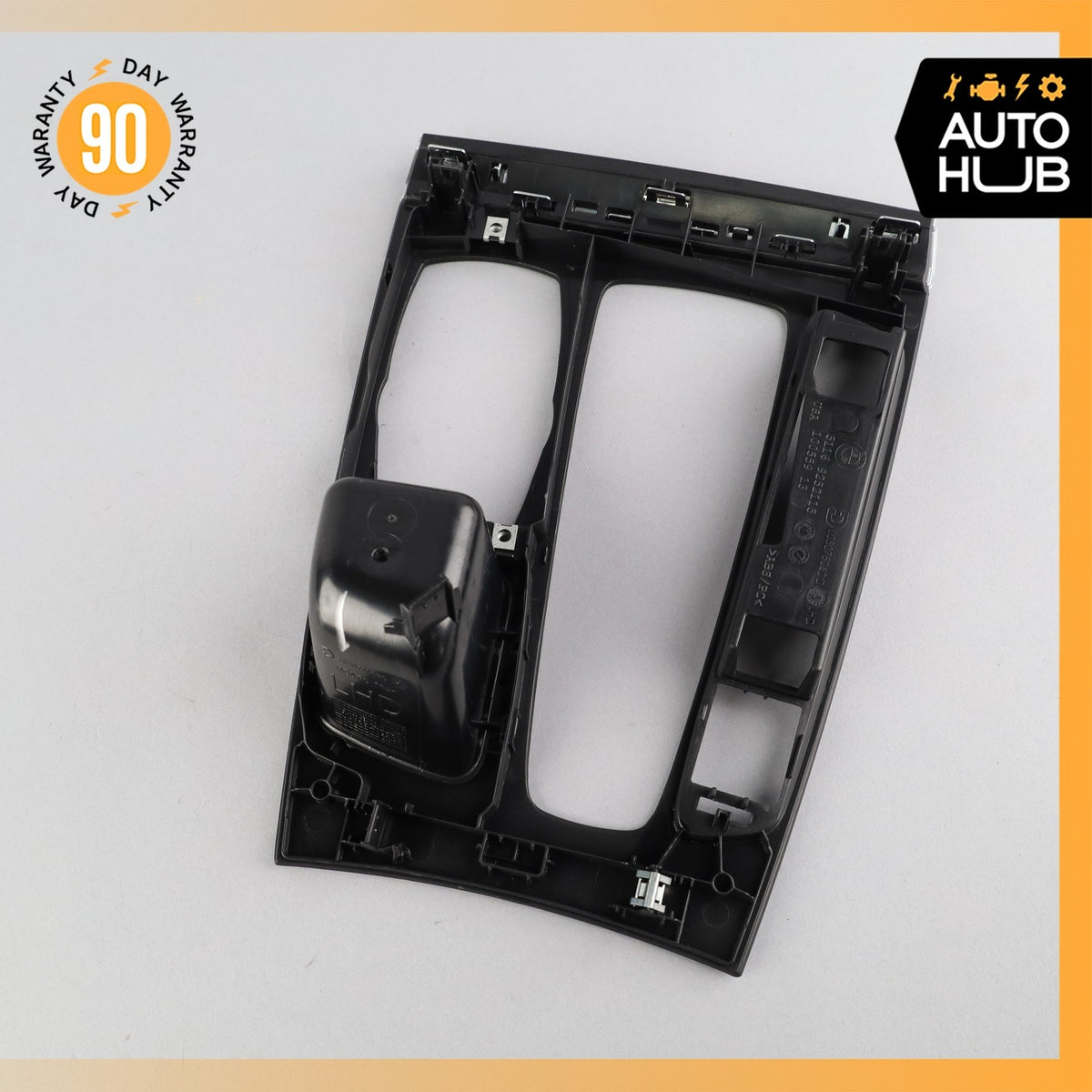 14-17 BMW F15 X5 Center Console Shifter Cover Panel Trim Bezel 51169252115 OEM - photo 8