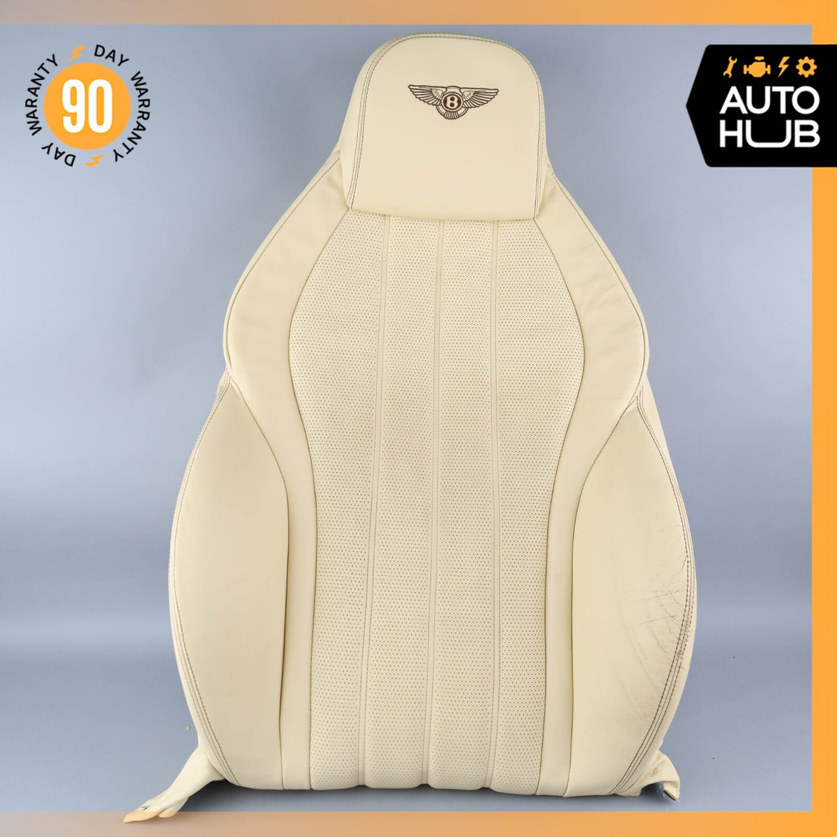 12-15 Bentley Continental GT GTC Front Left Driver Top Upper Seat Cushion OEM - photo 2