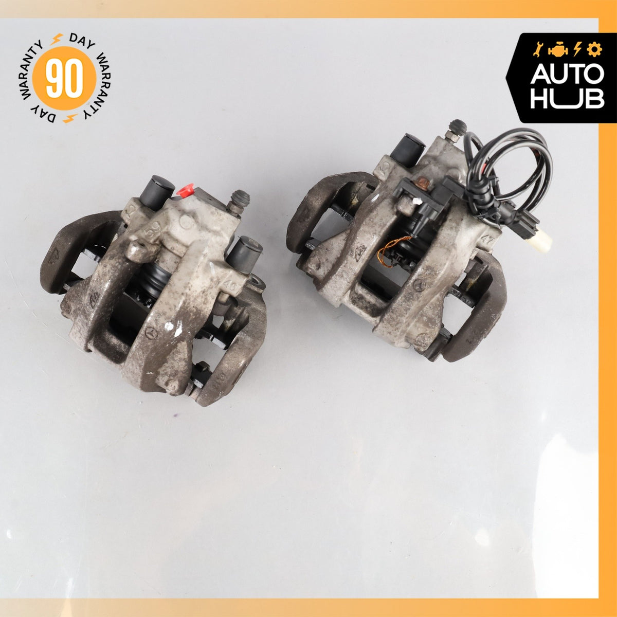 07-12 Mercedes R230 SL550 Rear Brake Caliper Calipers Set 2214230481 OEM - photo 3