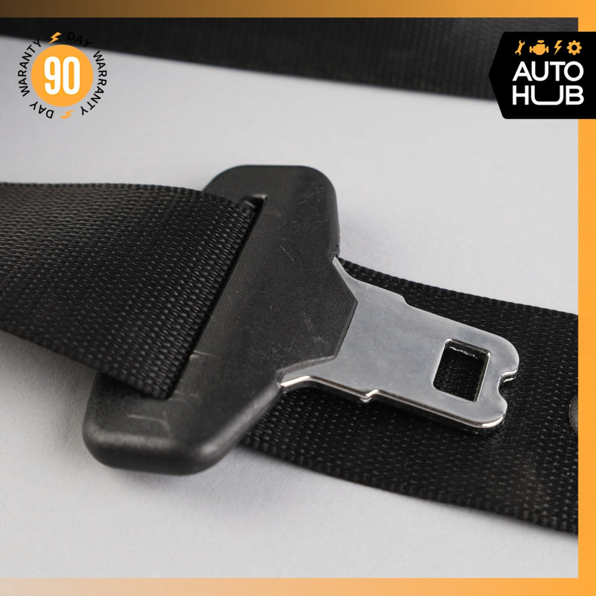 14-17 Mercedes W222 S600 S550 Rear Center Seat Belt Retractor Buckle Black OEM - photo 9