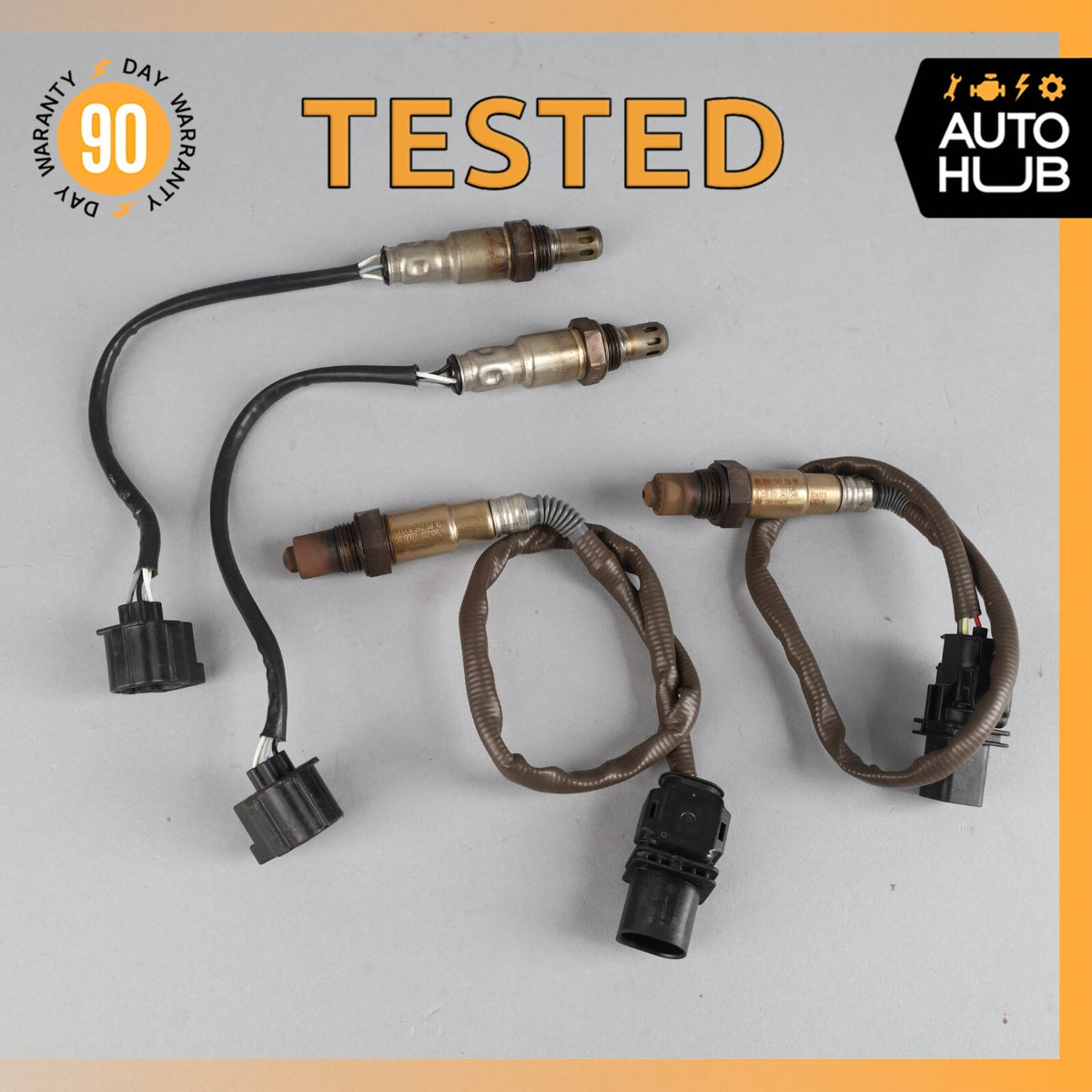 Mercedes W207 E350 CLS550 Oxygen O2 Sensor Lambda Set of 4 OEM - photo 1