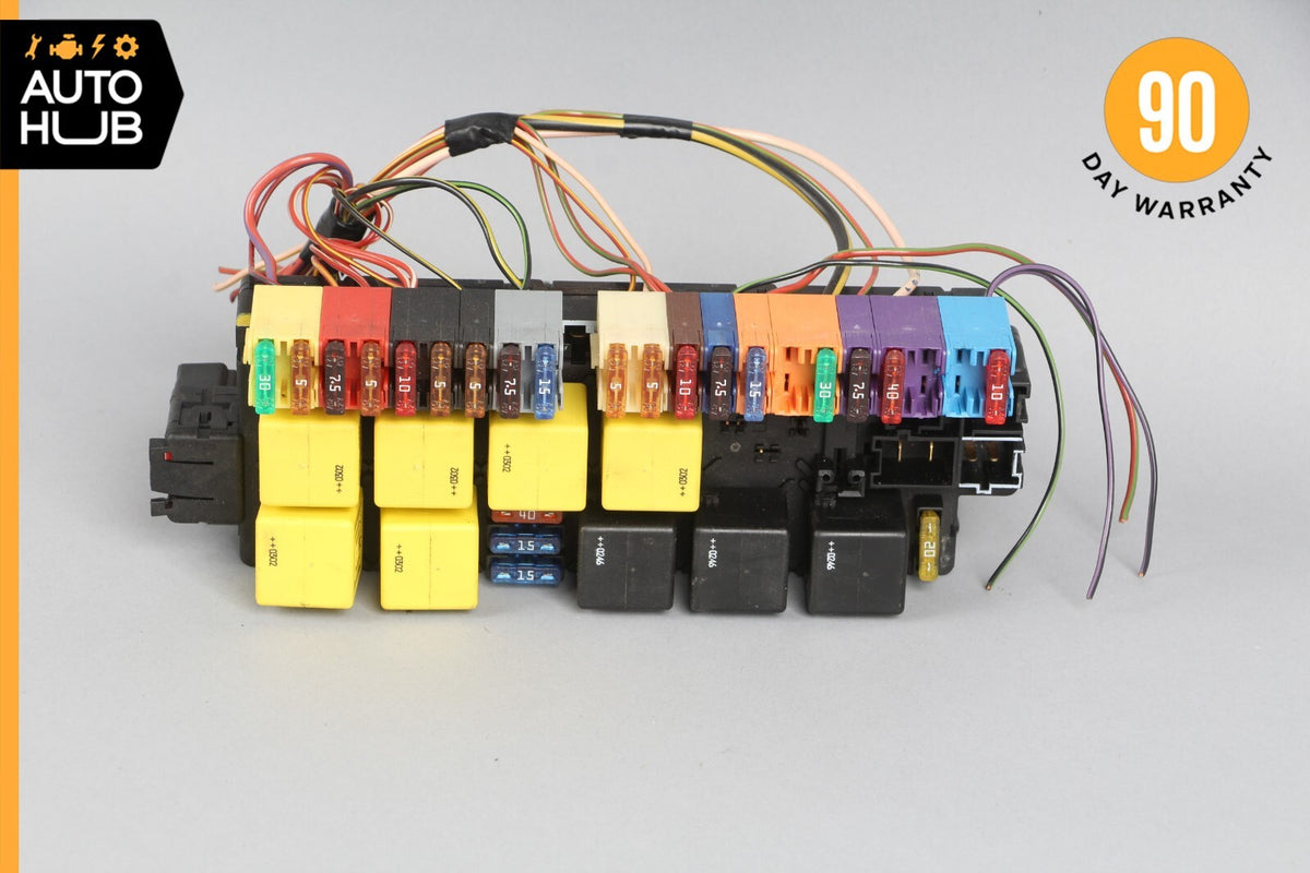 03-12 Mercedes R230 SL500 SL550 Front Left SAM Fuse Box Control Module OEM - photo 2