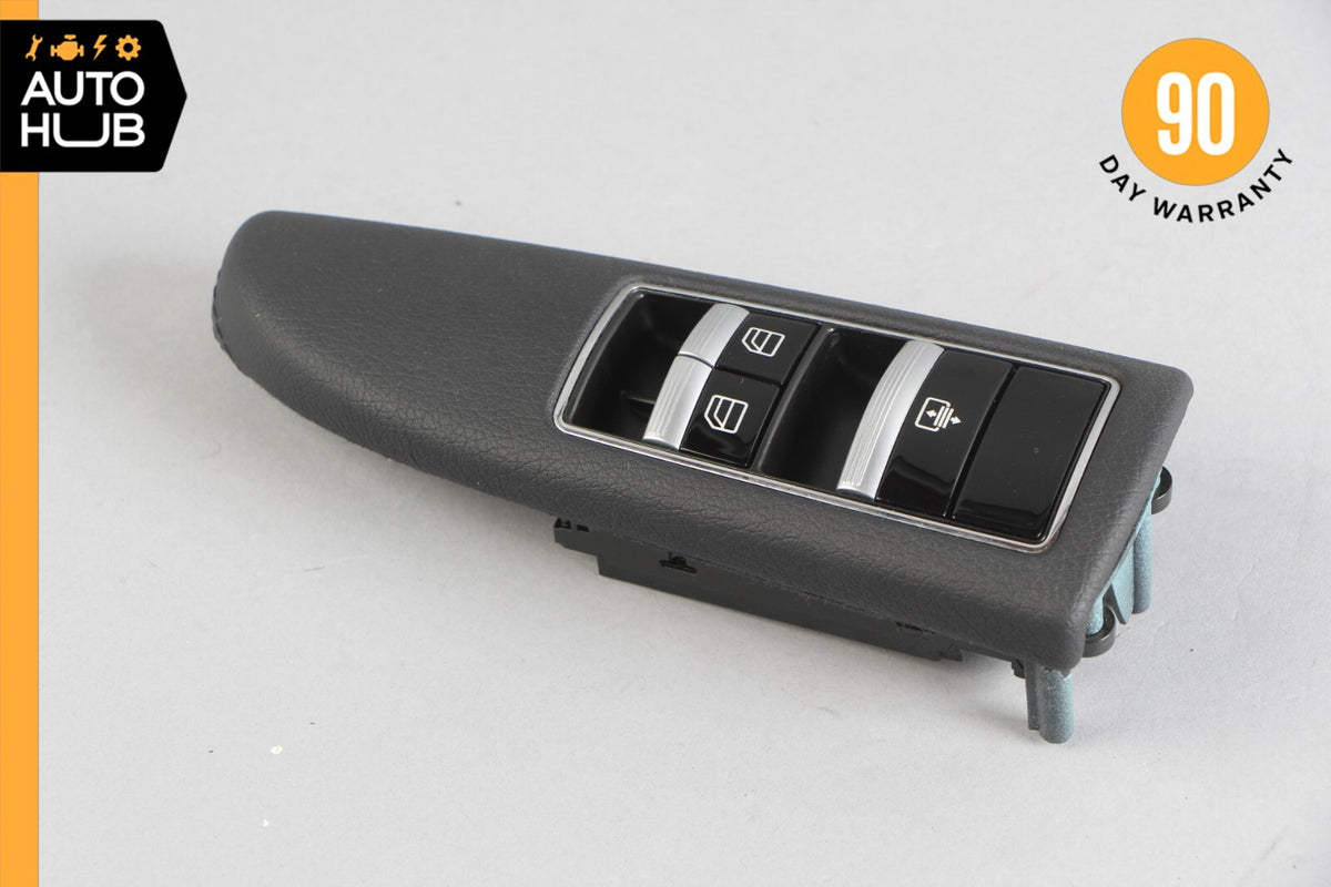 10-13 Mercedes W221 S400 S550 Rear Left Driver Window Control Switch Black OEM - photo 5