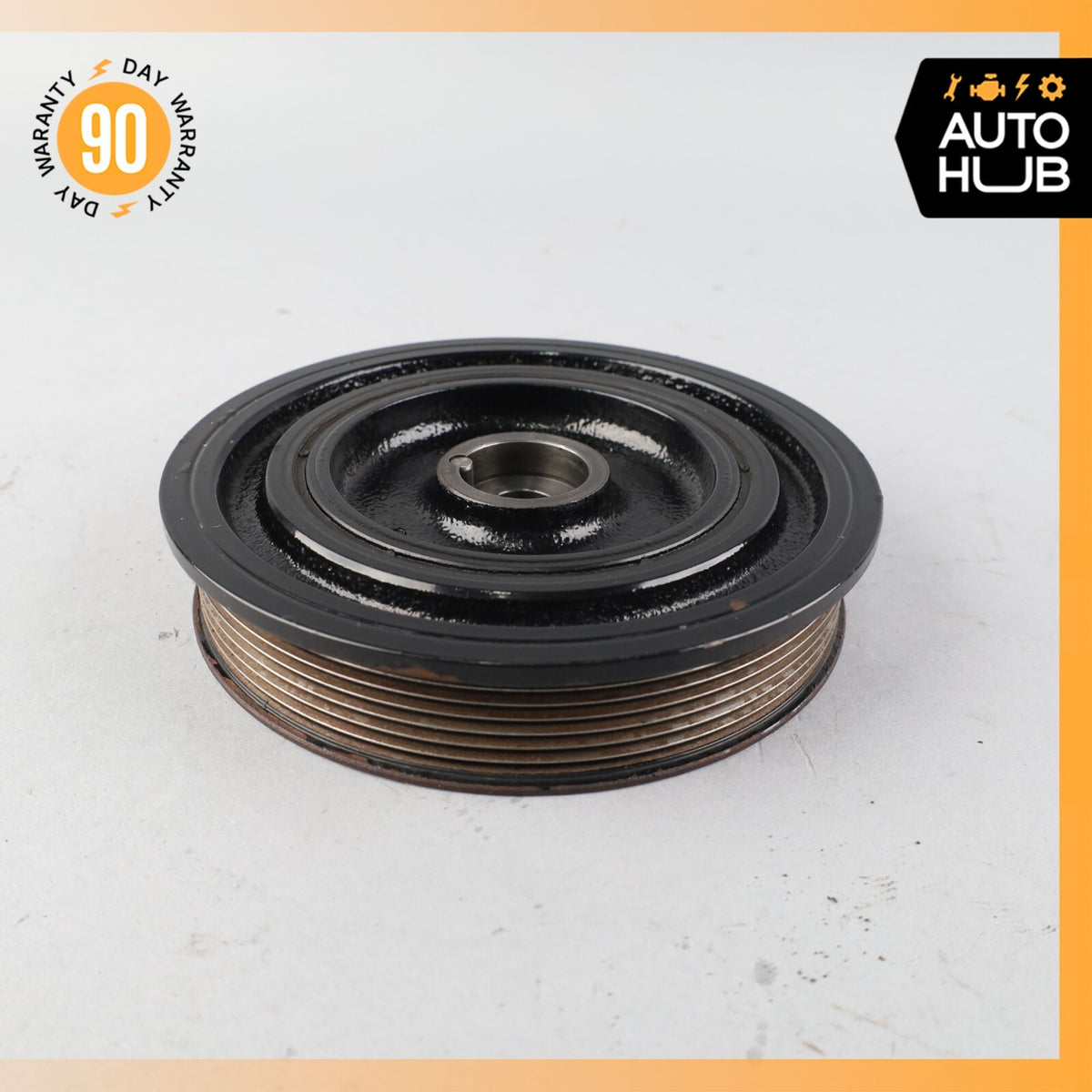 Bentley Continental GT Engine Motor Crankshaft Pulley Vibration Damper OEM 96k - photo 8