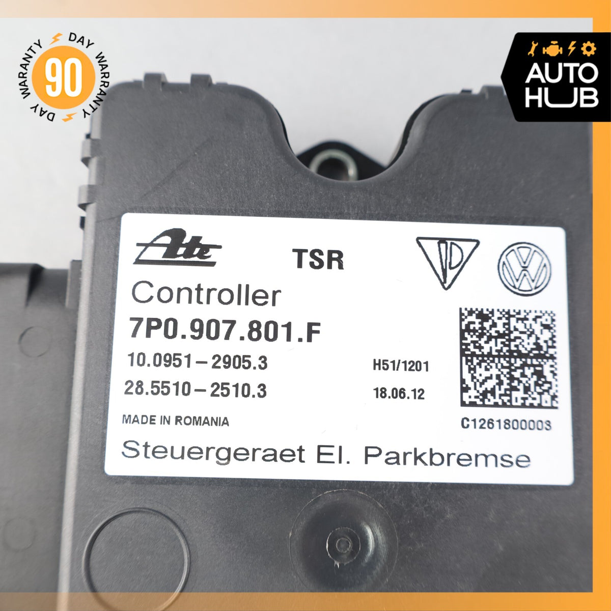 11-18 Porsche Cayenne 958 Electronic Parking Brake Control Module OEM - photo 6