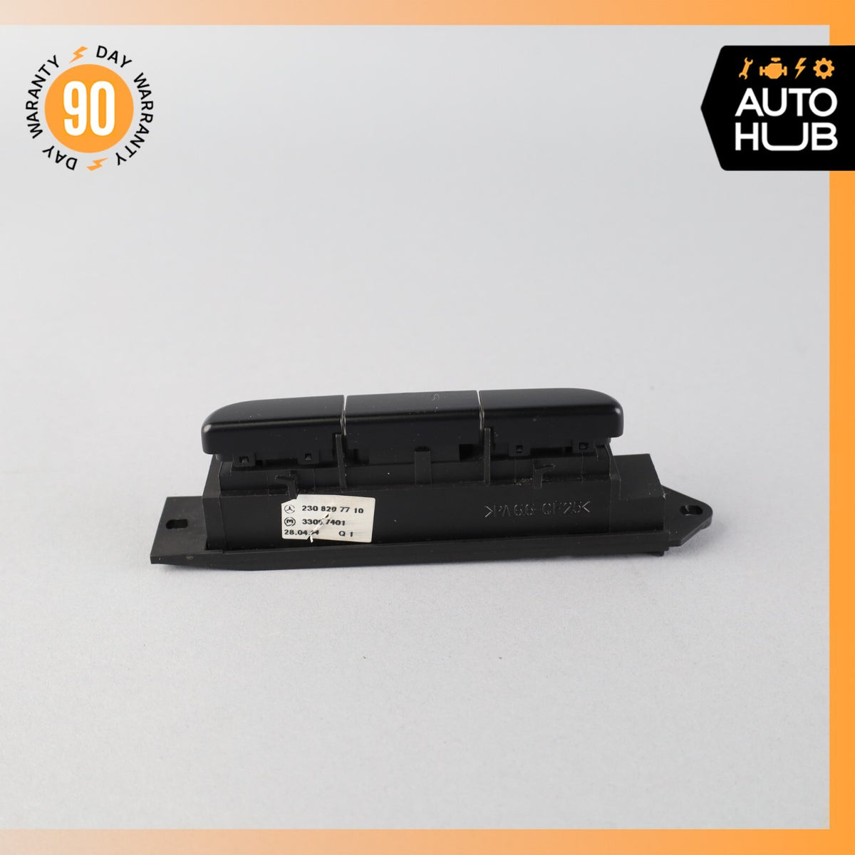 03-08 Mercedes R230 SL500 SL55 AMG Center Console Blank Filler 2308207710 OEM - photo 8
