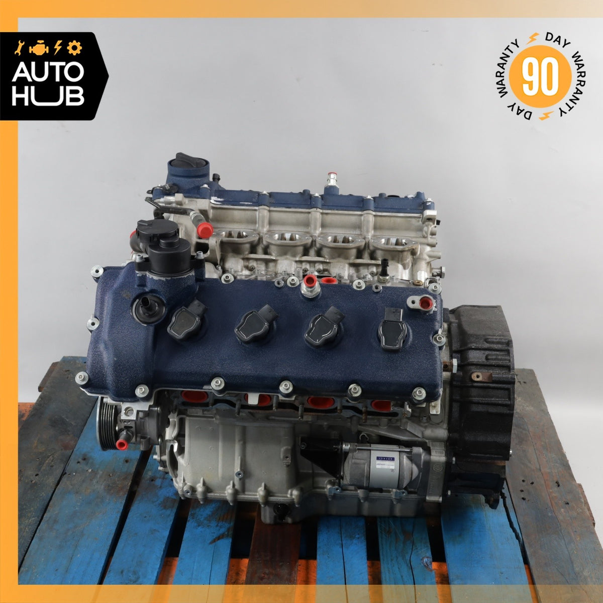 04-16 Maserati GranTurismo M145 4.2L V8 F136U Engine Motor Assembly OEM 66k - photo 6