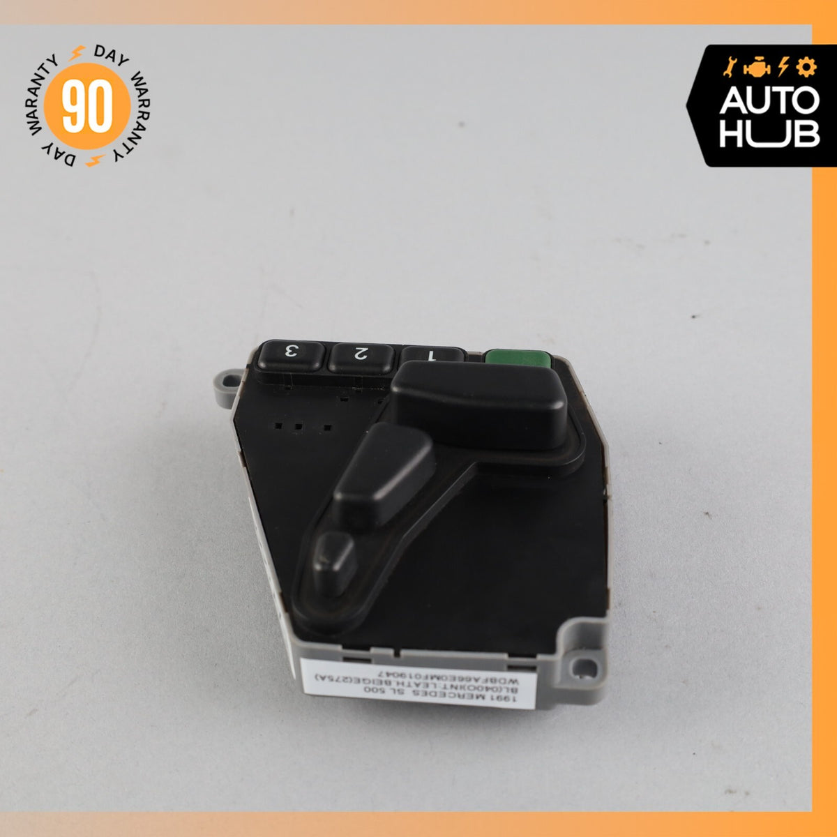 90-02 Mercedes R129 500SL SL320 SL500 Seat Control Switch Module Right Side OEM - photo 11