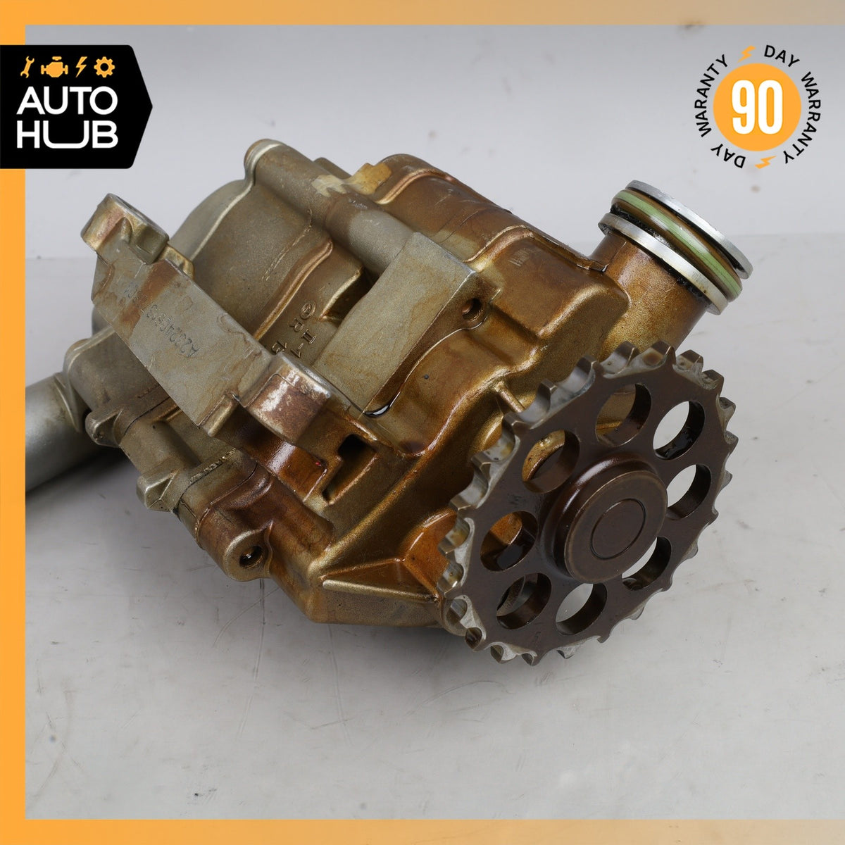 01-14 Mercedes W221 S600 CL600 V12 Engine Motor Oil Pump 1371870131 OEM - photo 2