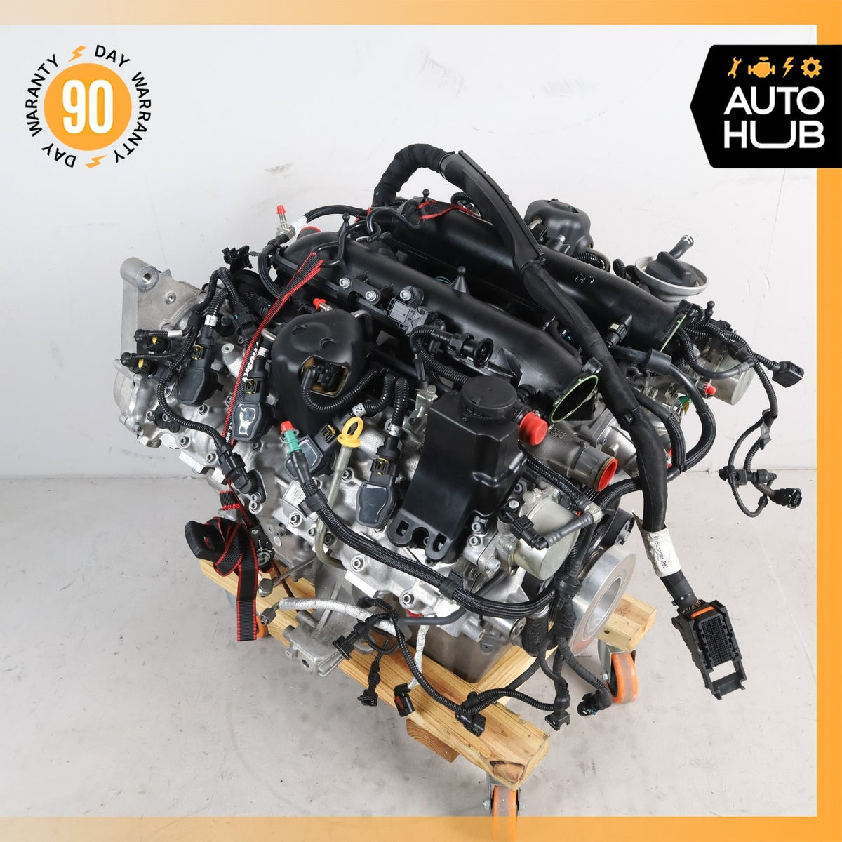 14-20 Maserati Quattroporte M156 GTS F154 3.8L V8 Engine Motor Assembly OEM 90k - photo 2
