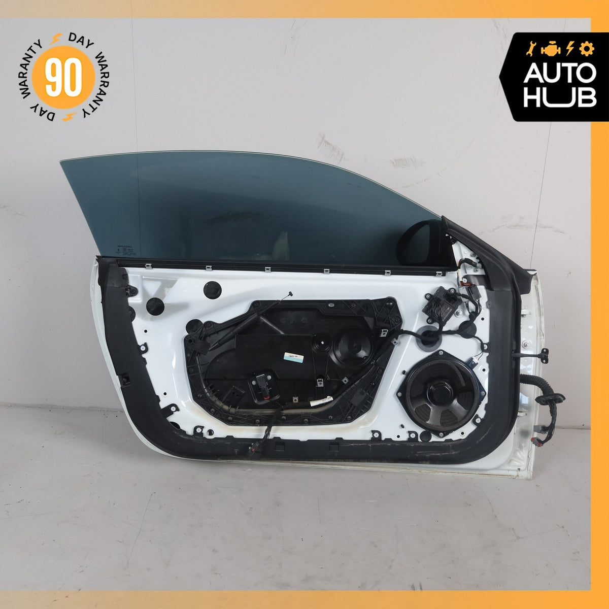 15-24 Jaguar X152 F-Type Coupe Left Driver Door Shell Panel w/ Side Mirror OEM - photo 15