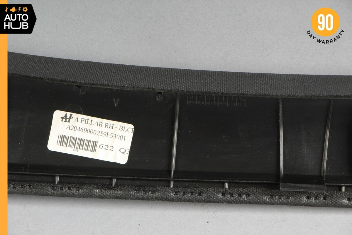 08-14 Mercedes W204 C300 C250 C350 Front Right Interior Trim Panel A Pillar OEM - photo 9
