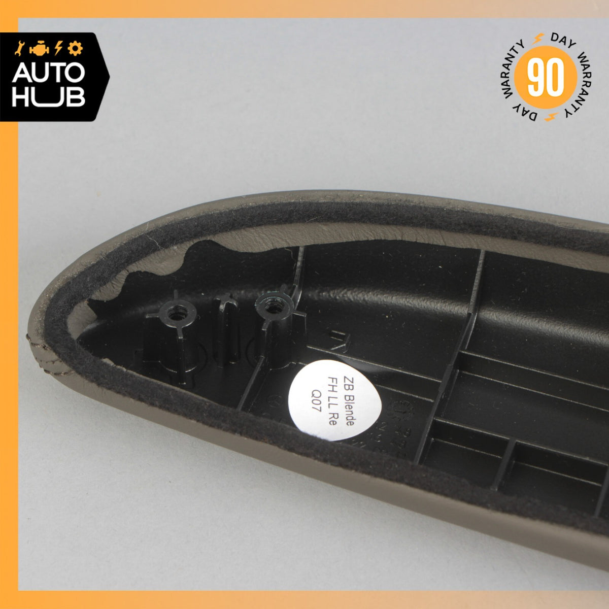 07-10 Mercedes W216 CL550 Front Right Side Door Window Switch Trim Designo OEM - photo 9