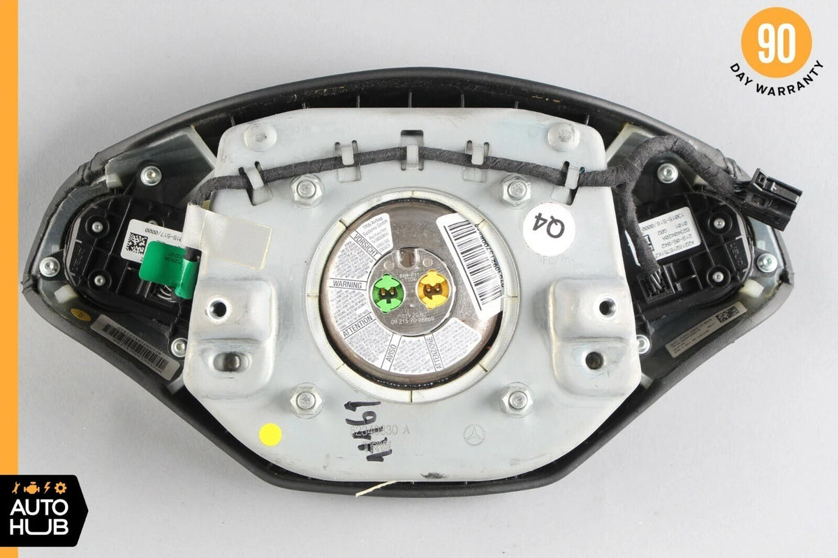 10-14 Mercedes W221 S400 S63 AMG CL550 Steering Wheel Airbag Air Bag Black OEM - photo 6