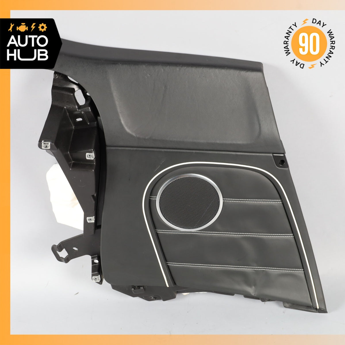 2011 Bentley Continental GTC Rear Right Side Interior Door Panel Black OEM 59k - photo 19