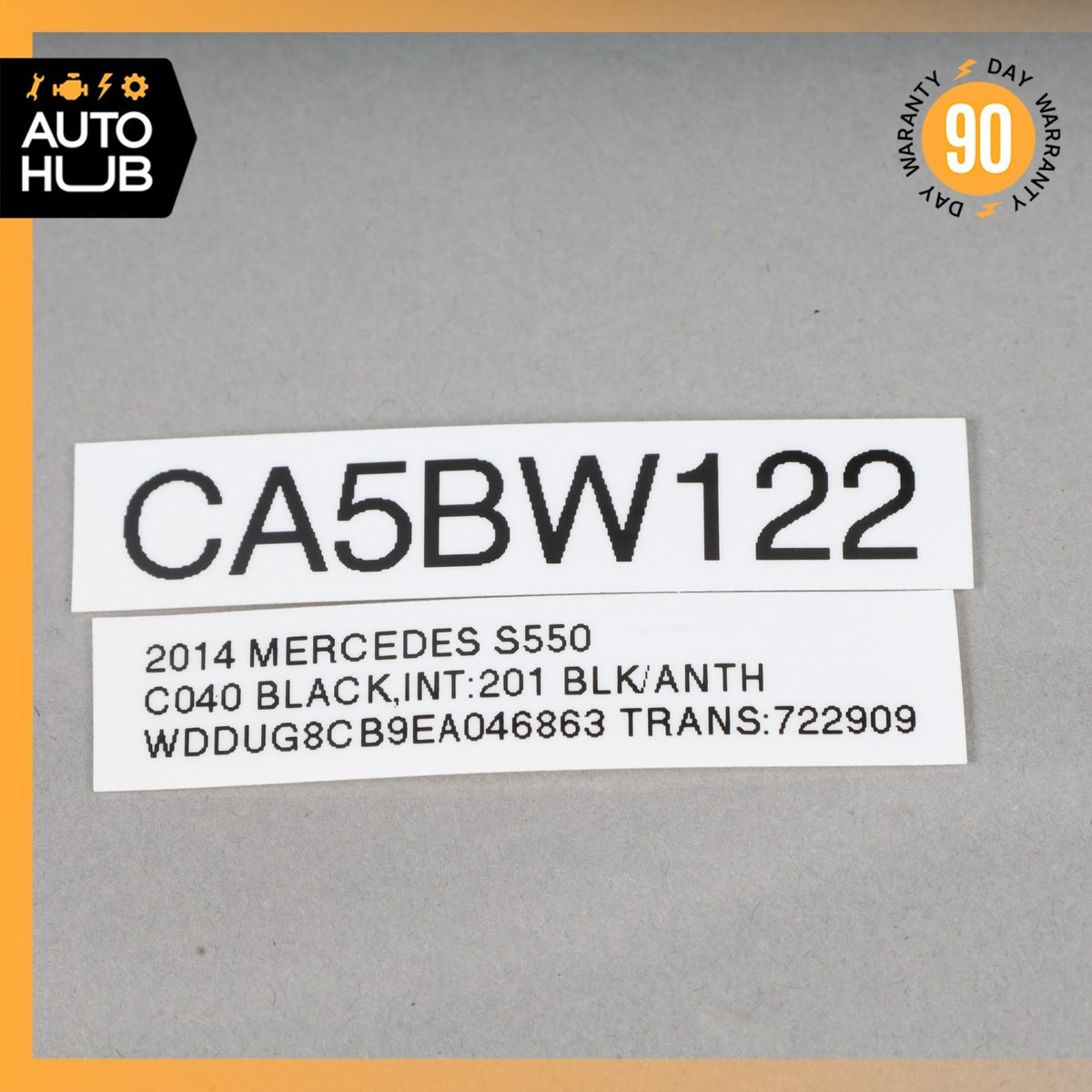 2014 Mercedes W222 S550 Seat Control Module Front Left or Right 2229007103 OEM - photo 14