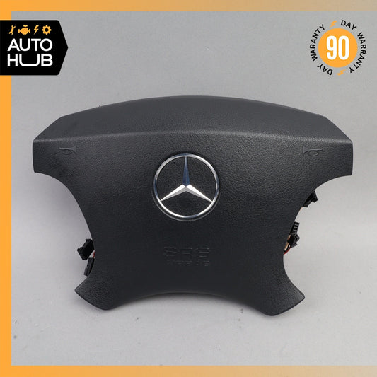 00-06 Mercedes W220 S350 CL500 S430 Steering Wheel Air Bag Black 2204602498 OEM - photo 1