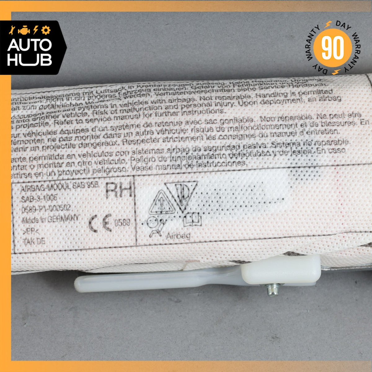 15-24 Porsche Macan 95B Front Right Passenger Side Seat Airbag 95B880242 OEM 88k - photo 4