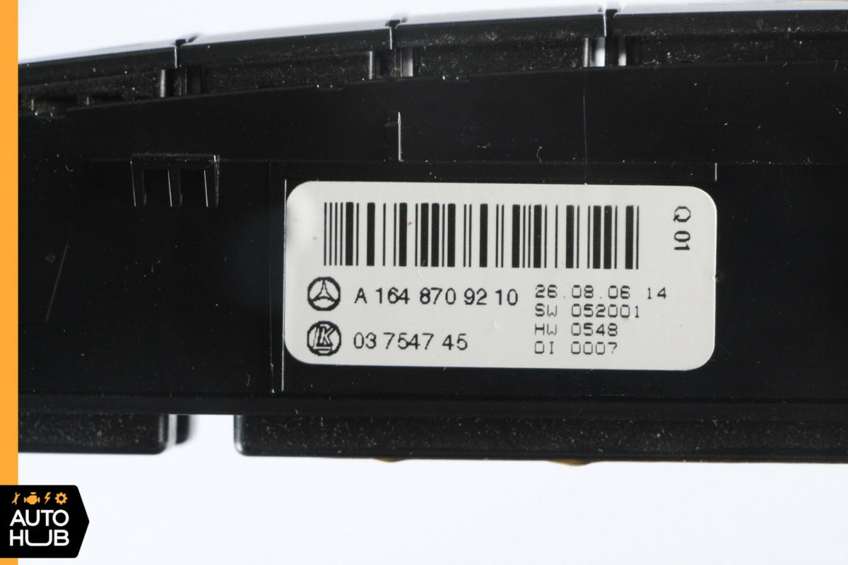 06-12 Mercedes X164 GL450 ML450 Hazard Control Switch Panel 1648709210 OEM - photo 10