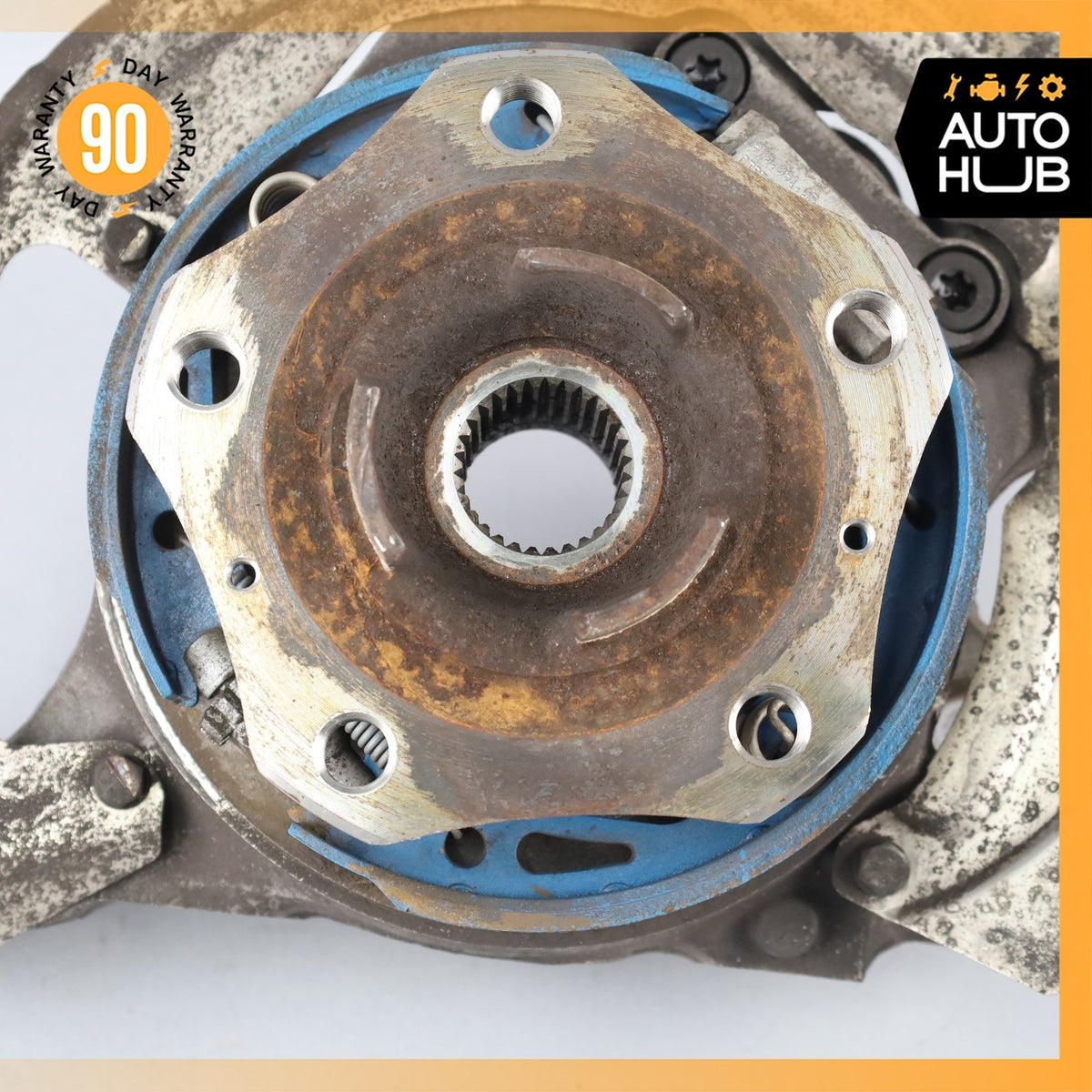 10-16 Porsche Panamera 970 Rear Left Side Knuckle Spindle Hub OEM 93k - photo 7