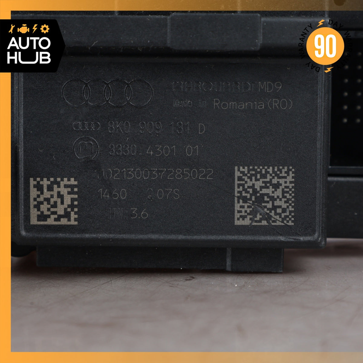 Audi 8R Q5 A4 Ignition Switch Control Module w/ Key 8K0909131D OEM - photo 10