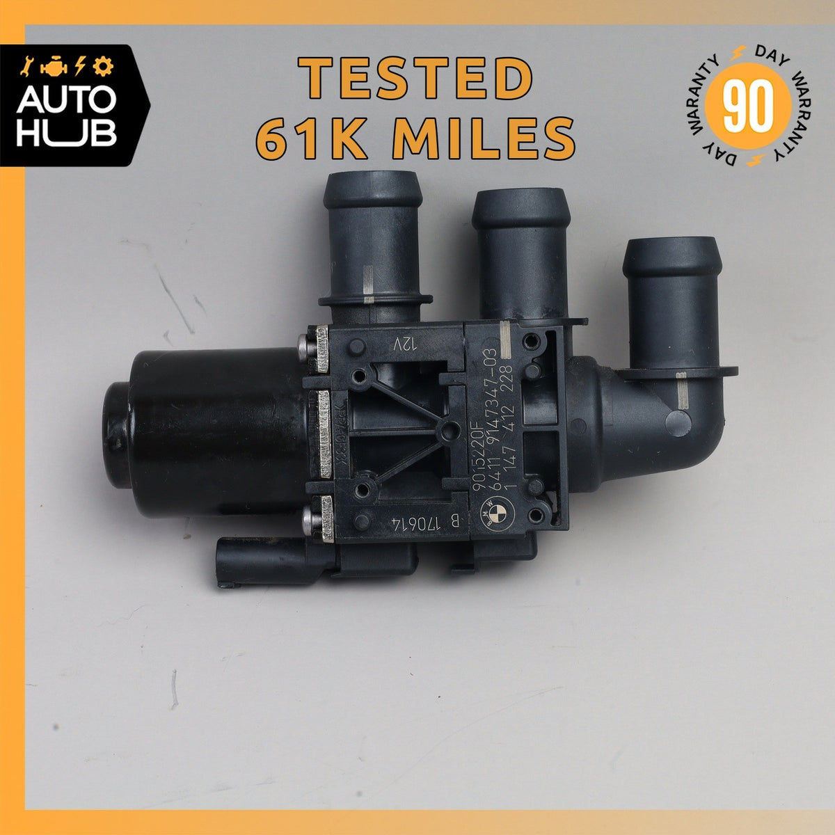 12-18 BMW F30 330e 320i 335i A/C AC Heater Valve Assembly OEM - photo 1