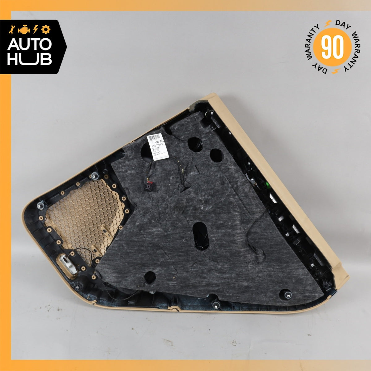 11-18 Porsche Cayenne 958 Rear Left Side Interior Door Panel Beige OEM - photo 14