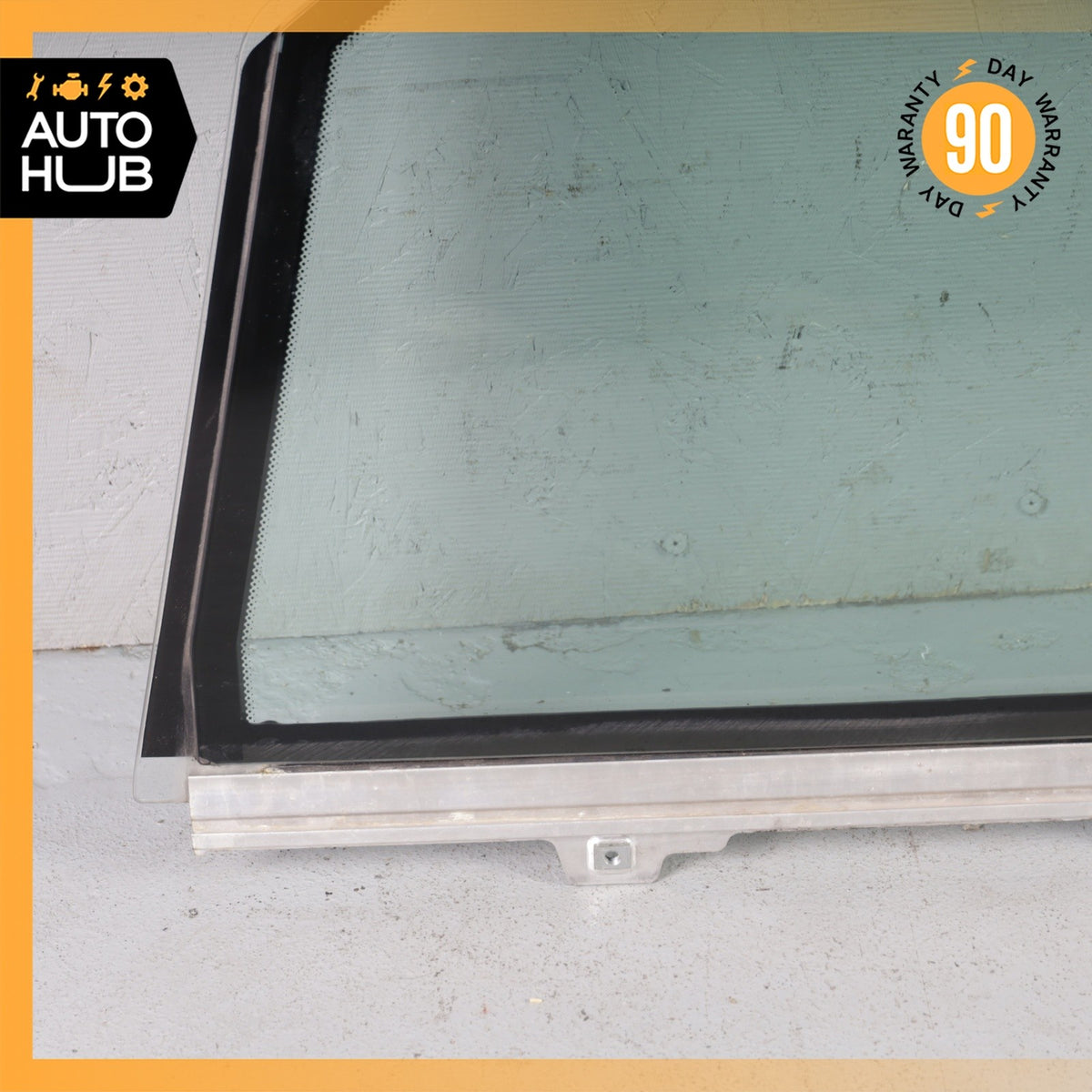 92-99 Mercedes W140 S320 300SE S420 Front Left Side Door Window Glass OEM - photo 4