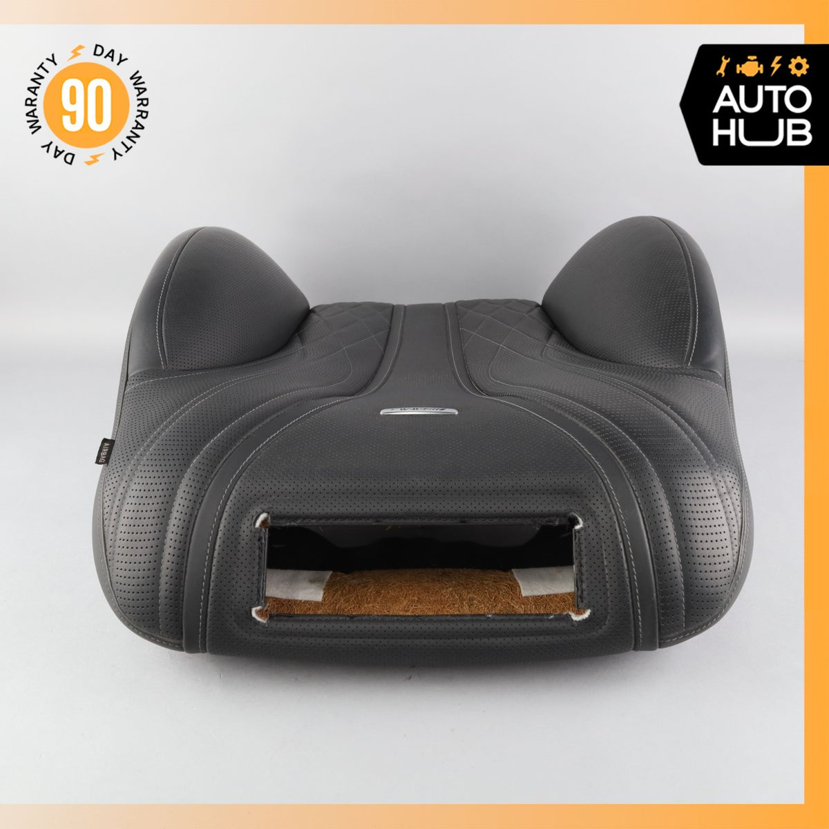 Mercedes W222 S63 AMG Front Left Seat Upper Back Cushion Exclusive Black OEM - photo 13