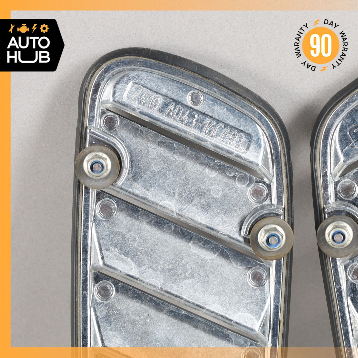 Aston Martin DB9 / Rapide Left & Right Side Hood Vent Grill Chrome Set OEM 22k - photo 10