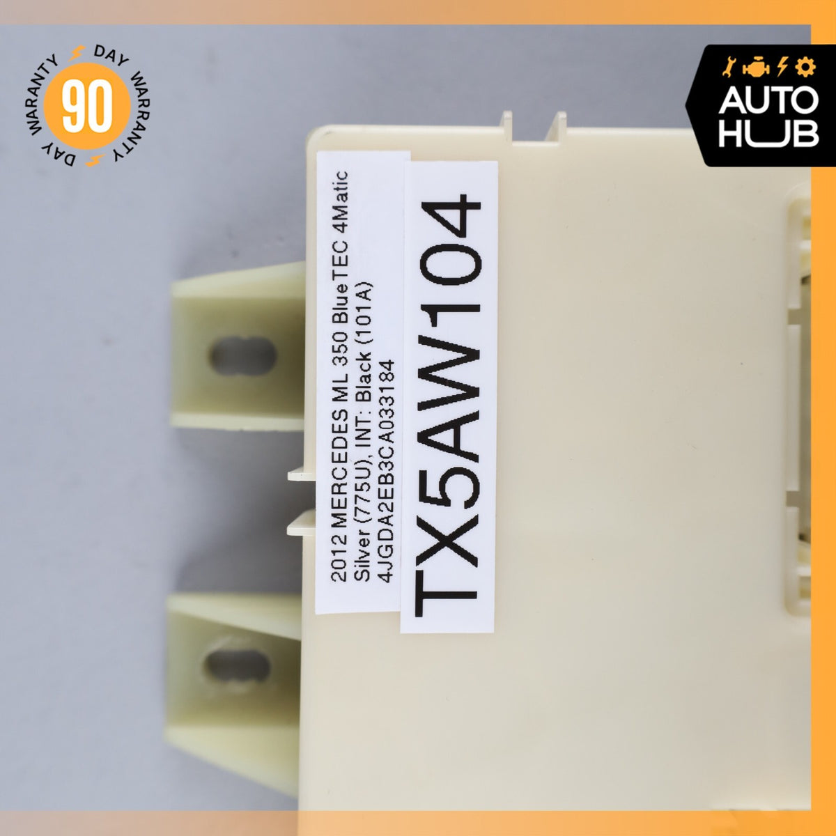 2012 Mercedes W166 ML350 Rear SAM Relay Fuse Box Module OEM - photo 9