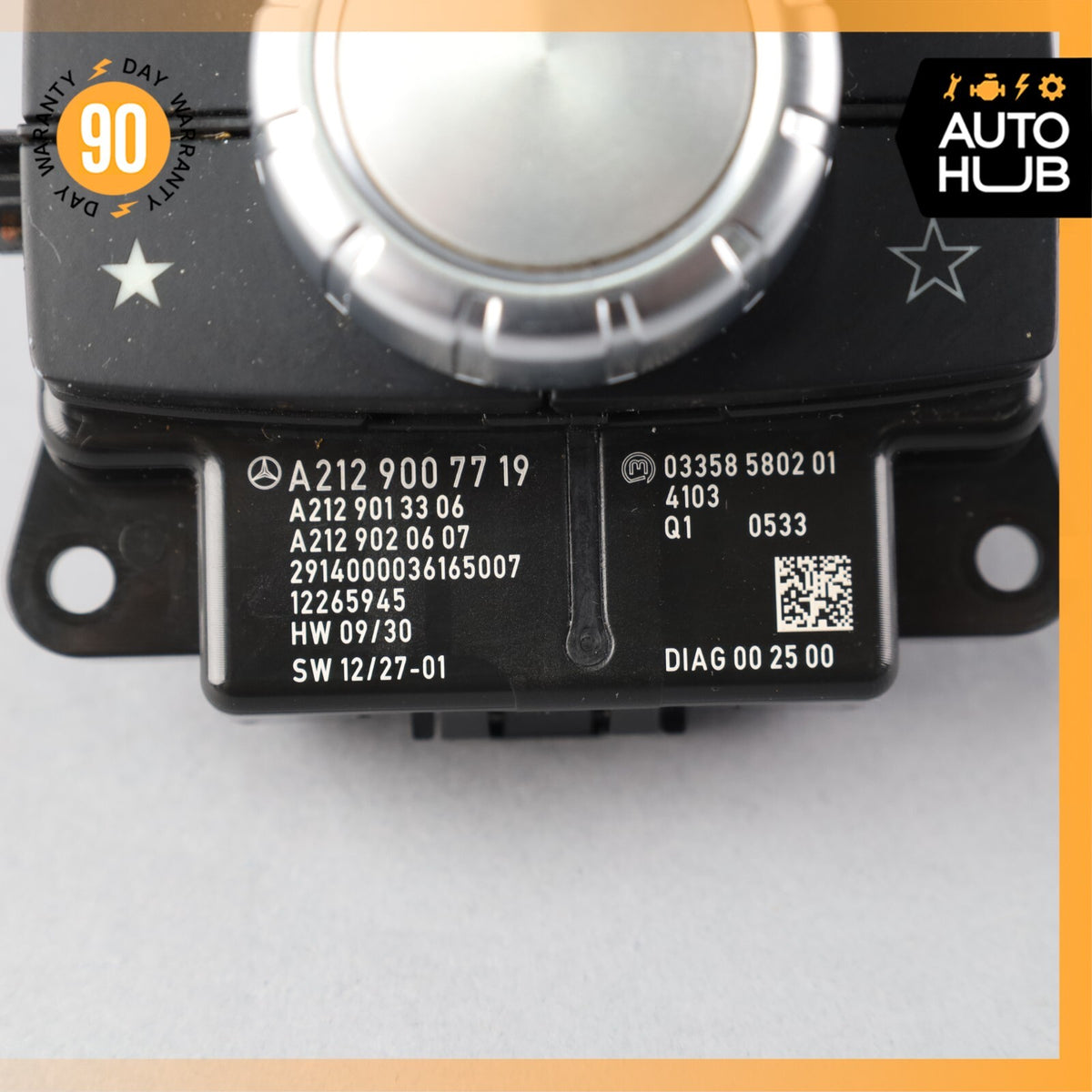 14-17 Mercedes W207 E350 E550 Console Head Unit Controller Knob Multi Switch OEM - photo 8