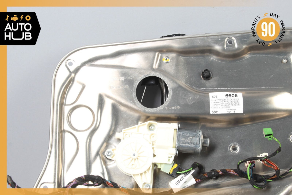 08-16 Mercedes W212 E350 C63 AMG E400 Rear Right Side Door Window Regulator OEM - photo 3