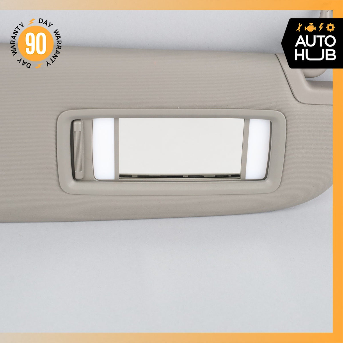 10-16 Porsche Panamera 970 Right Passenger Side Sun Visor Sunvisor Gray OEM - photo 9