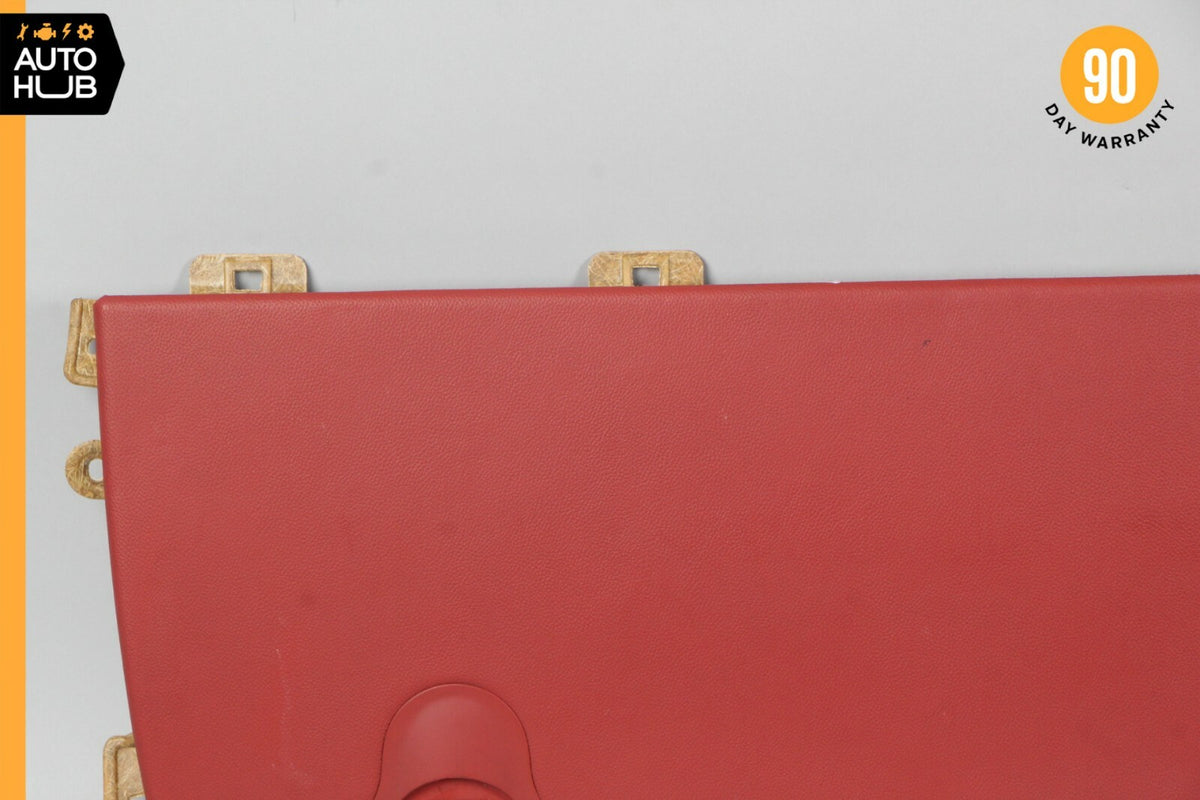 03-06 Mercedes R230 SL500 SL55 AMG Rear Center Cover Trim Panel Red OEM - photo 5