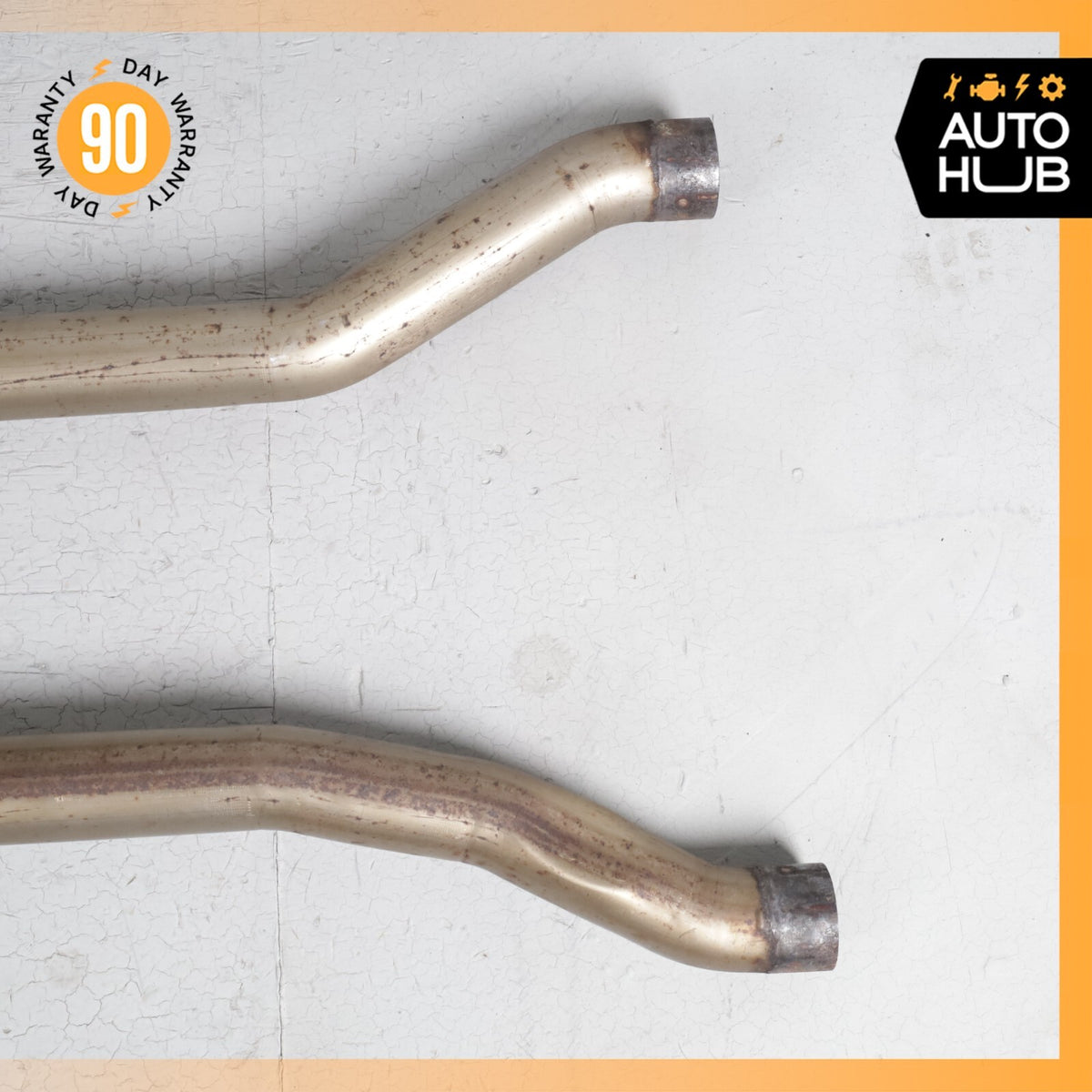 Bentley Continental GT 6.0L Middle Exhaust Downpipe Left & Right Side OEM 73k - photo 14