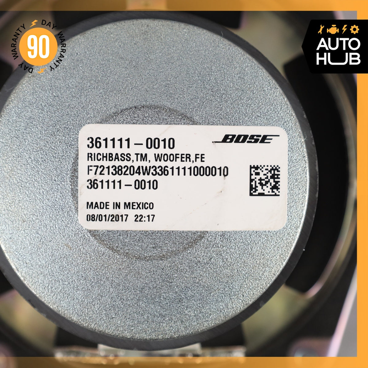 17-24 Audi 4M Q7 Front Left or Right Door Speaker Woofer BOSE OEM 87k - photo 10