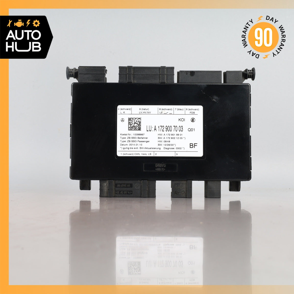 Mercedes W212 E350 CLS550 SLK250 C350 Seat Control Module Front Right Side OEM - photo 6