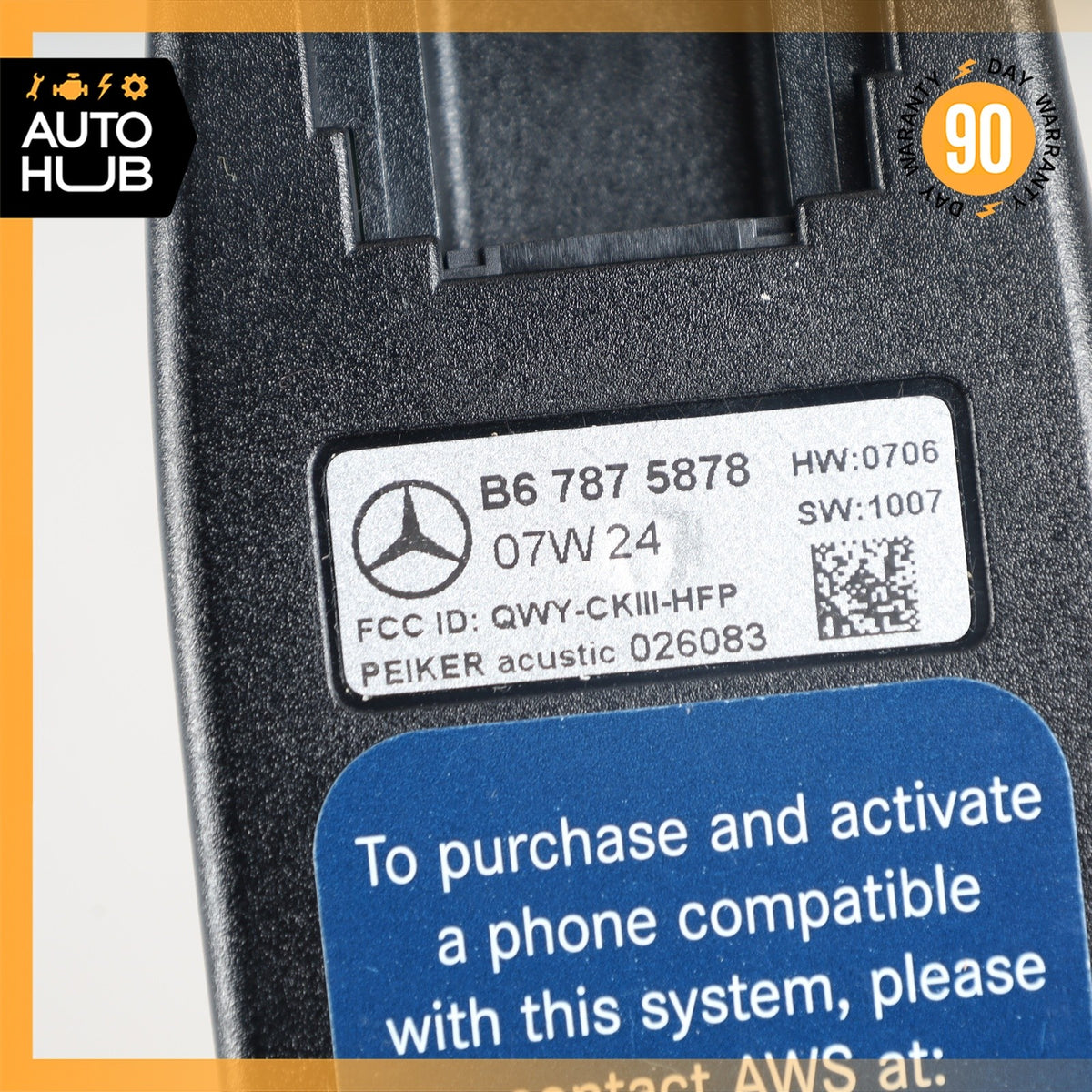 Mercedes W216 CL550 E350 Bluetooth Module Adapter Interface Hands Free OEM 85k - photo 11