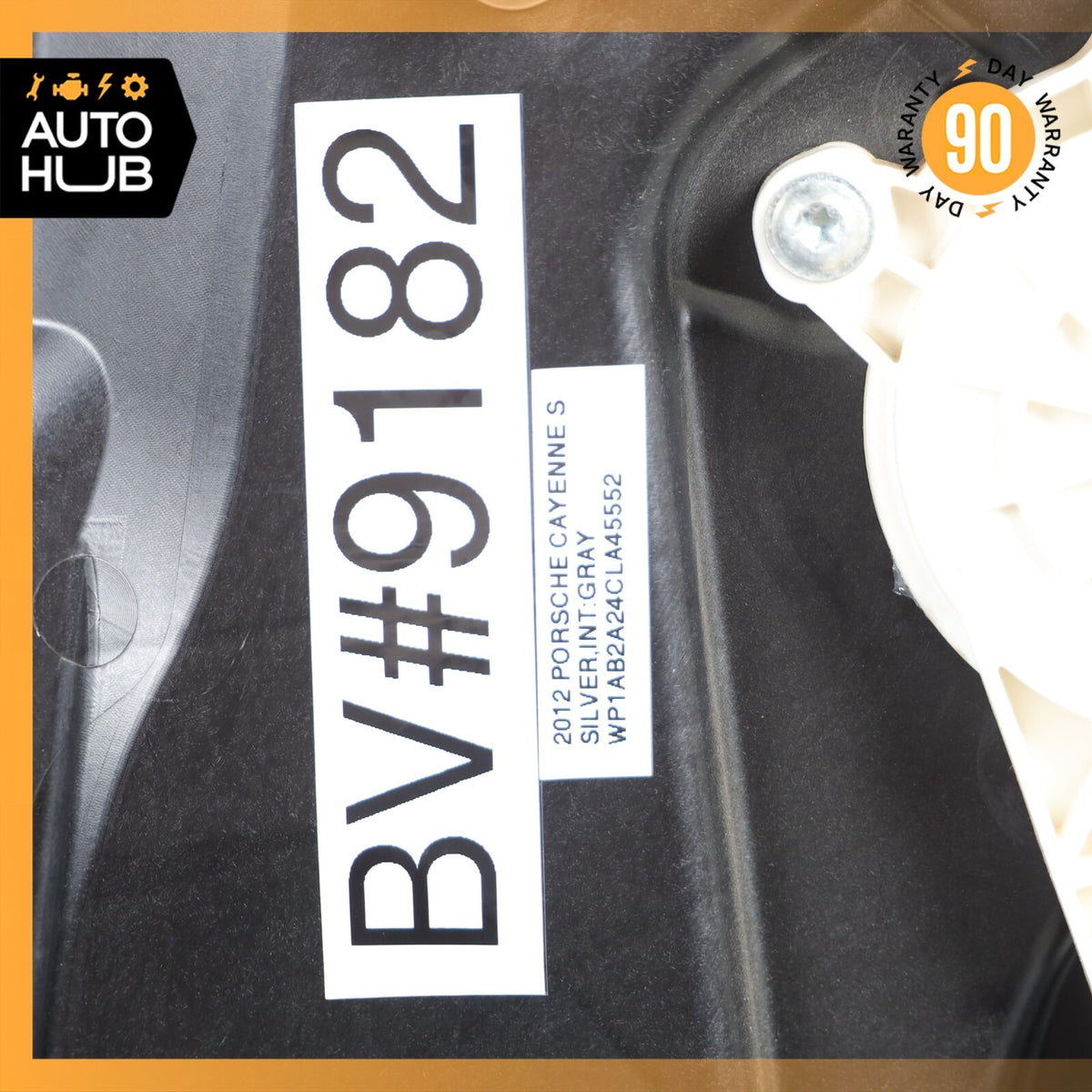 11-18 Porsche Cayenne 958 S Front Right Side Door Window Regulator OEM - photo 19