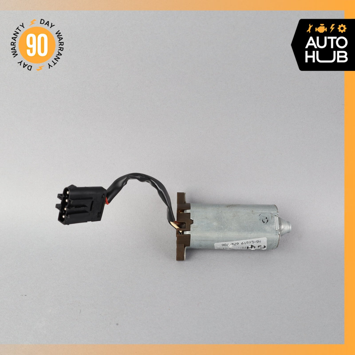 BMW E64 650i M3 Front Left Side Seat Backrest Adjustment Control Motor OEM 71k - photo 4