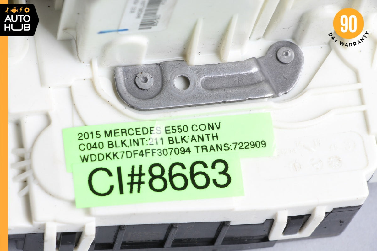 10-17 Mercedes W207 E550 E350 Front Right Side Door Lock Latch Actuator OEM 30k - photo 10