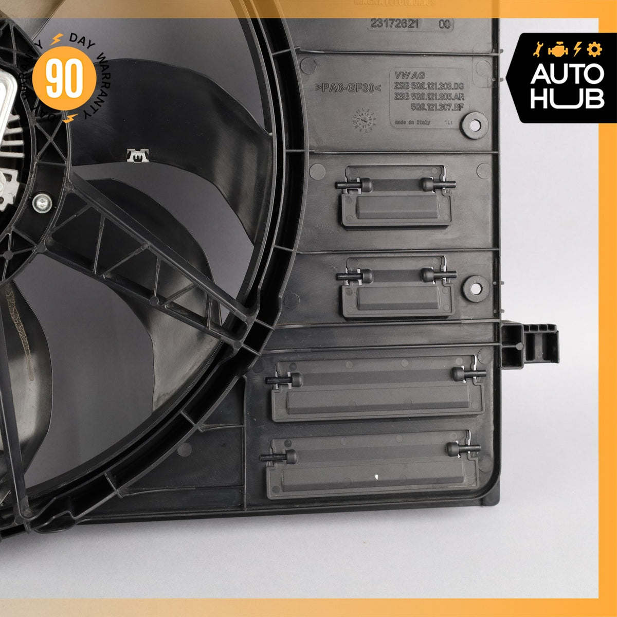 16-18 Audi 8V A3 E-Tron Engine Motor Cooling Radiator Fan Assembly OEM - photo 8