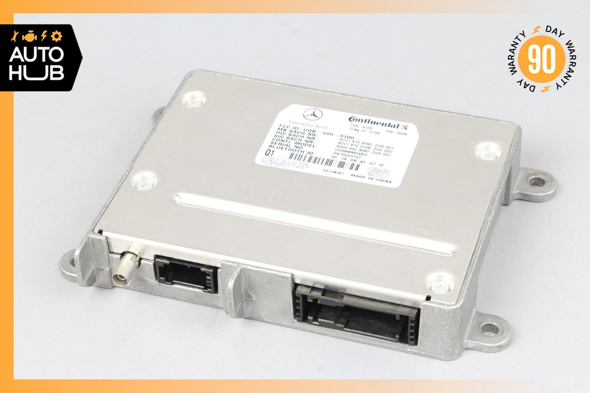 07-10 Mercedes W221 S550 CL550 Bluetooth Communication Module 2218709092 OEM - photo 3