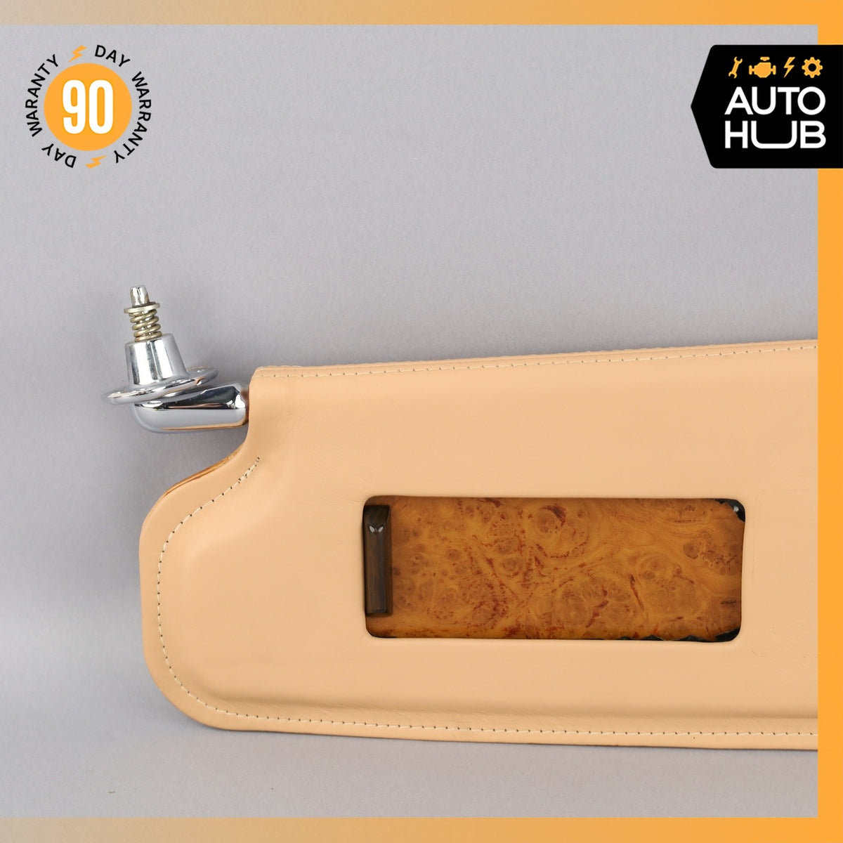 Bentley Arnage RR Seraph Left Side Sun Visor Shade Sunvisor Wood Beige OEM - photo 6