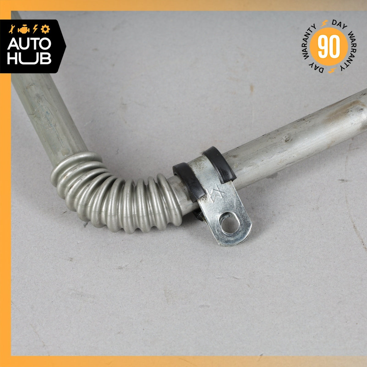 04-19 Maserati GranTurismo M145 Right Air Pump Check Valve EGR Pipe Line 66k - photo 3