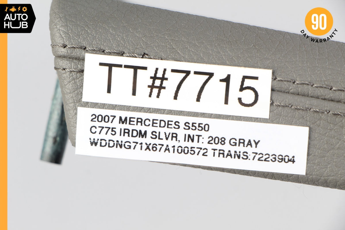 07-09 Mercedes W221 S550 S450 Rear Left Window Regulator Control Trim Bezel OEM - photo 10